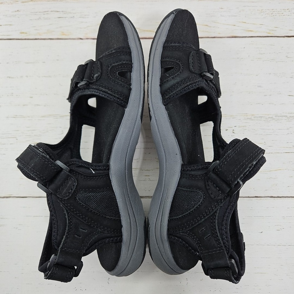 Abeo Genna Sandals Womens 8.5 BioSystem Black Outdoors Hiking Strappy 53598 - Picture 7 of 10